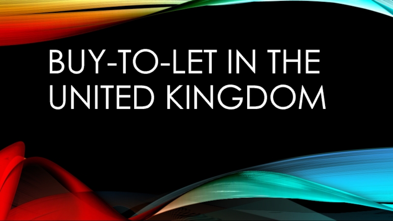 Buy-to-let in the United Kingdom